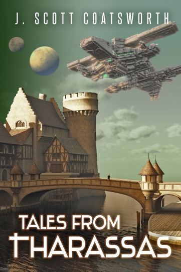 COVER for Giveaway - Tales from Tharassas prequel-eBook
